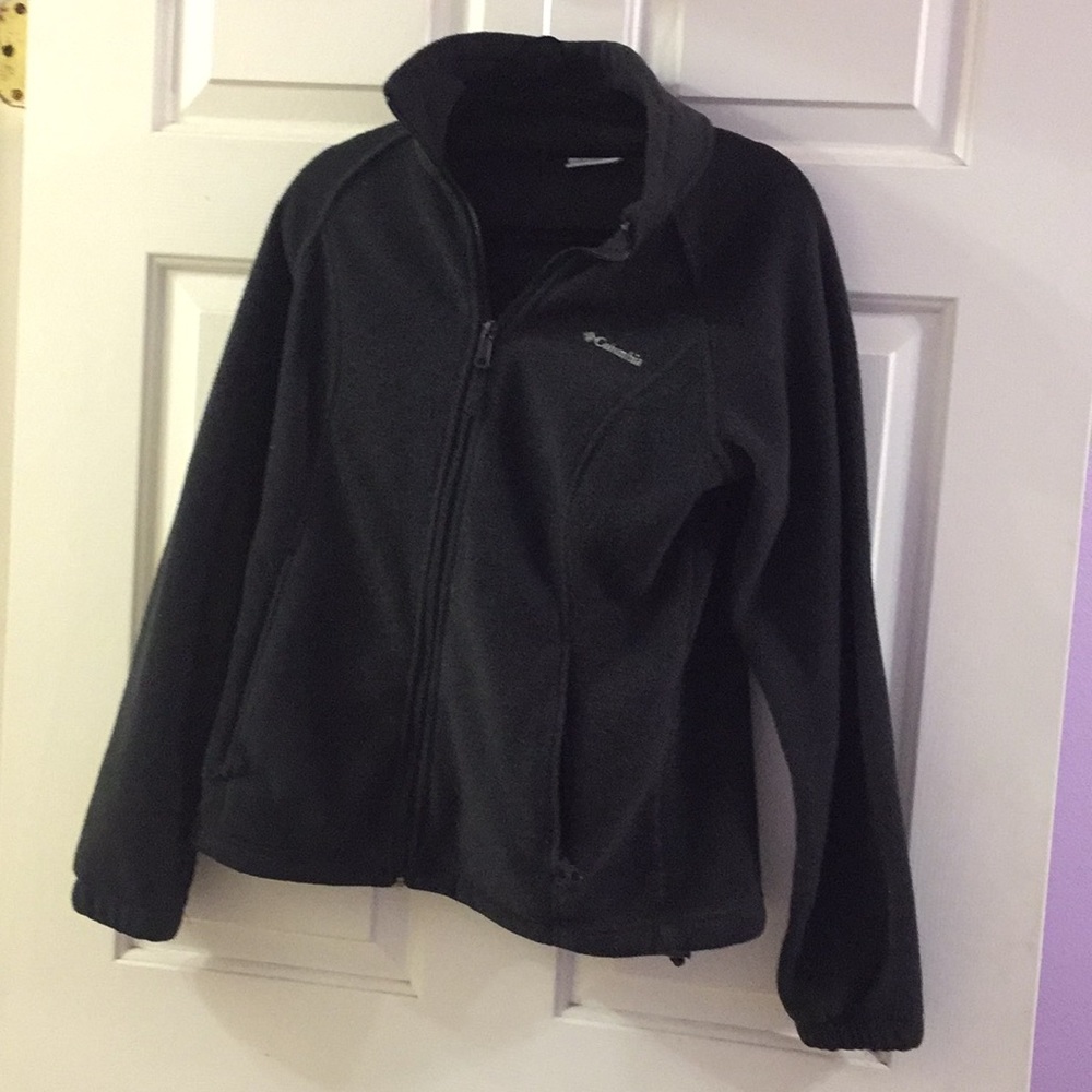 Columbia black fleece jacket